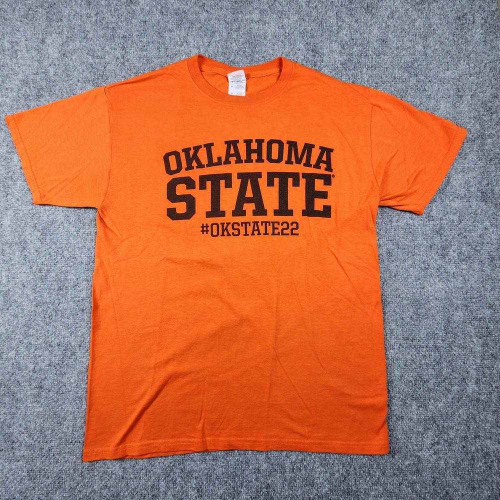 Jerzees Oklahoma State University Class of 2022 T-Shirt Orange Mens Medium